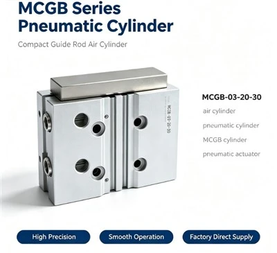 Πνευματικός κύλινδρος MCGB-03-32-100 Mini Twin-Guide